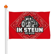Farmer's handkerchief flag