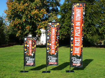 Beach flags Square