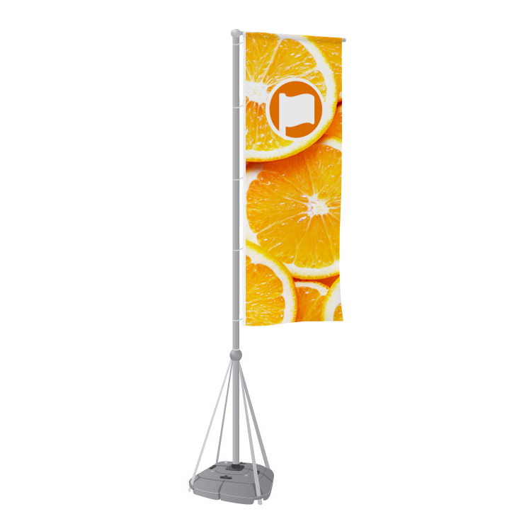 Mobile flagpole
